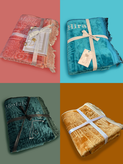 4 PRAYERMATS - FAMILY SET